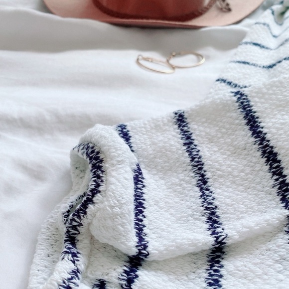 Caslon off the shoulder convertible striped sweater - Picture 10 of 14